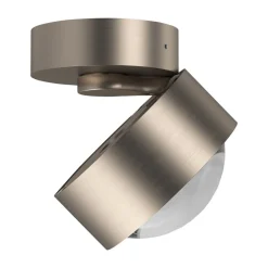 Puk Mini Move LED, heldere lens, mat nikkel