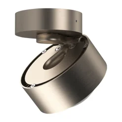 Puk Mini Move LED, heldere lens, mat nikkel