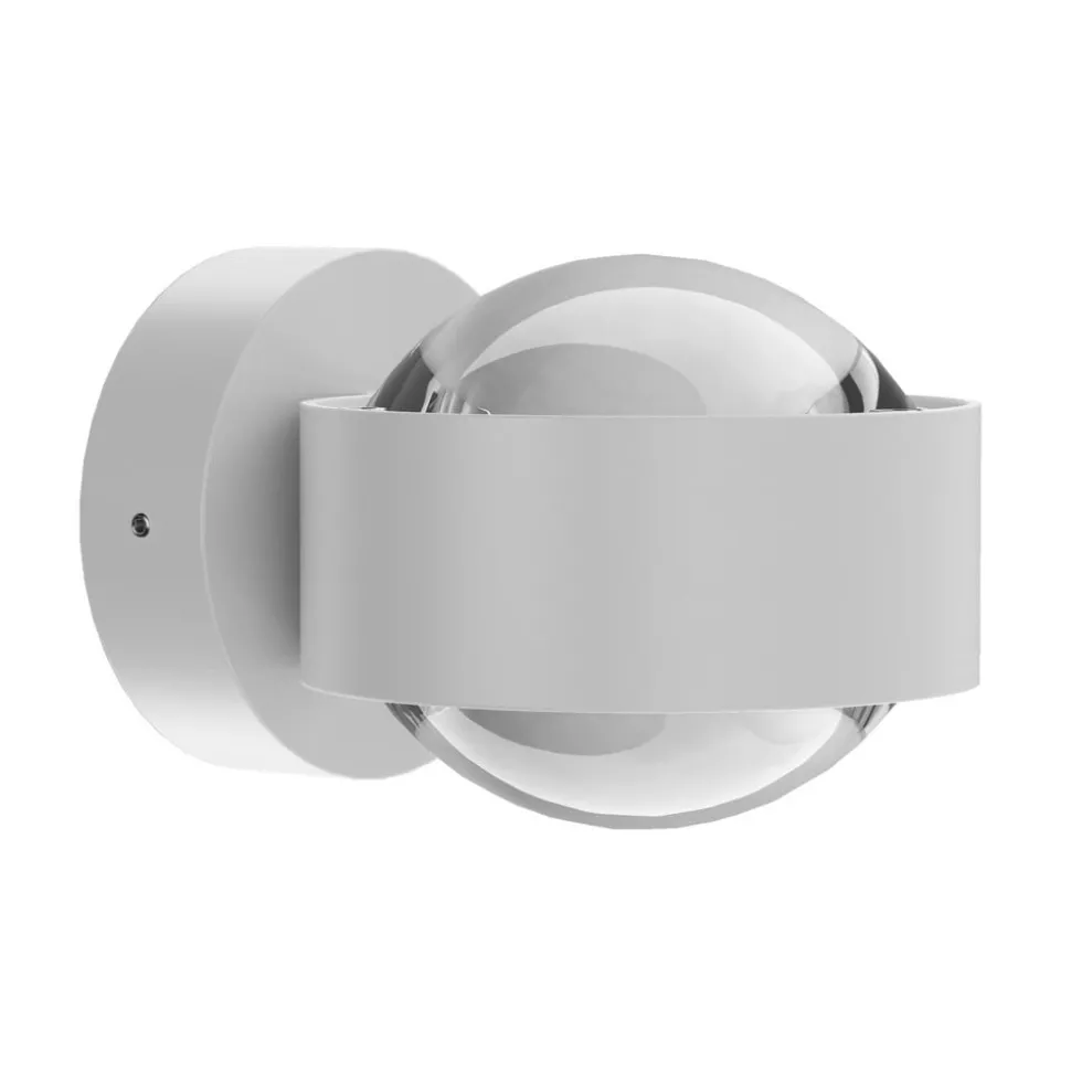 Puk Mini Wand, G9, heldere lenzen, mat wit