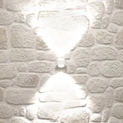 Puk Mini Wand, G9, heldere lenzen, mat wit