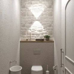 Puk Mini Wand, G9, heldere lenzen, mat wit