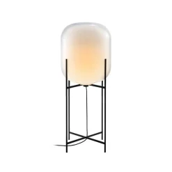 pulpo vloerlamp Oda In Between, wit/zwart, hoogte 111 cm