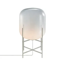 pulpo vloerlamp Oda Medium, maanlicht wit/wit, hoogte 85 cm
