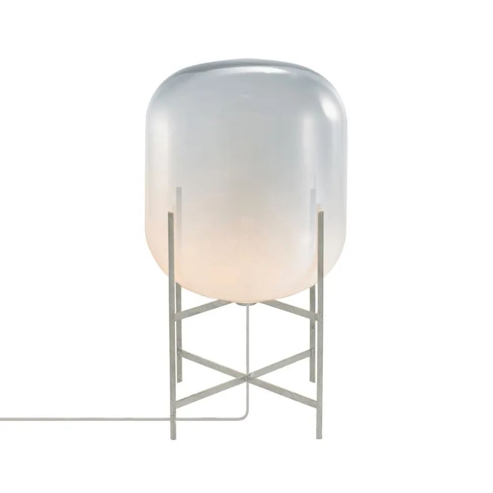 pulpo vloerlamp Oda Medium, maanlicht wit/wit, hoogte 85 cm