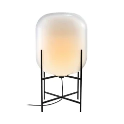 pulpo vloerlamp Oda Medium, wit/zwart, hoogte 85 cm