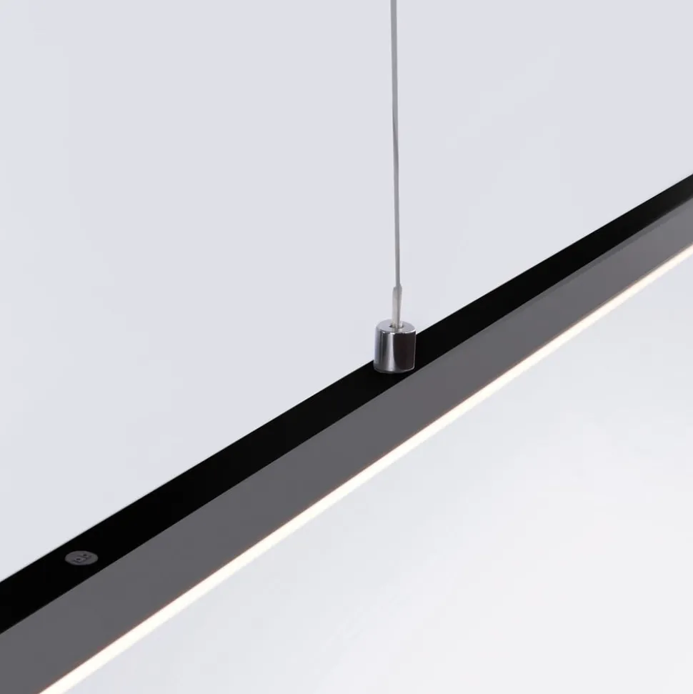 PURE LED hanglamp Lite, antraciet, 160 cm, CCT, dimbaar