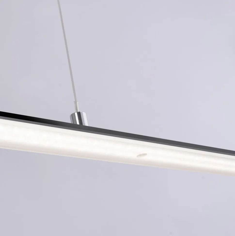 PURE LED hanglamp Lite, antraciet, 160 cm, CCT, dimbaar