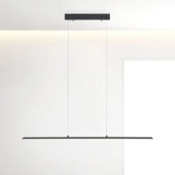 PURE LED hanglamp Lite, antraciet, 100 cm, CCT, dimbaar