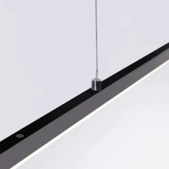 PURE LED hanglamp Lite, antraciet, 100 cm, CCT, dimbaar