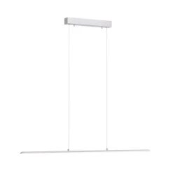 PURE LED hanglamp Lite, zilver, 100 cm, CCT, dimbaar