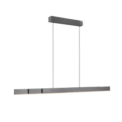 PURE LED hanglamp Moto-Rise, grijs, aluminium, CCT