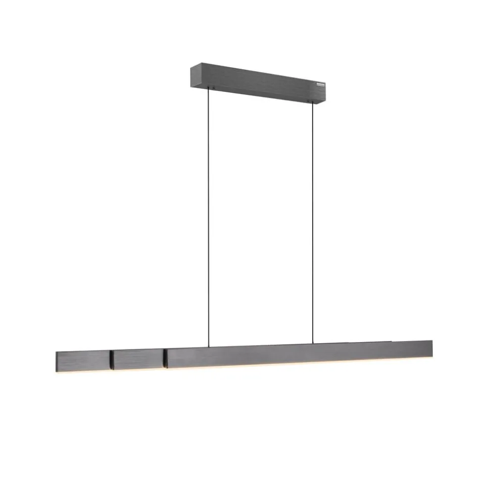 PURE LED hanglamp Moto-Rise, grijs, aluminium, CCT