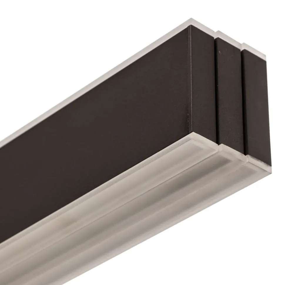 Pure Lume LED hanglamp, antraciet