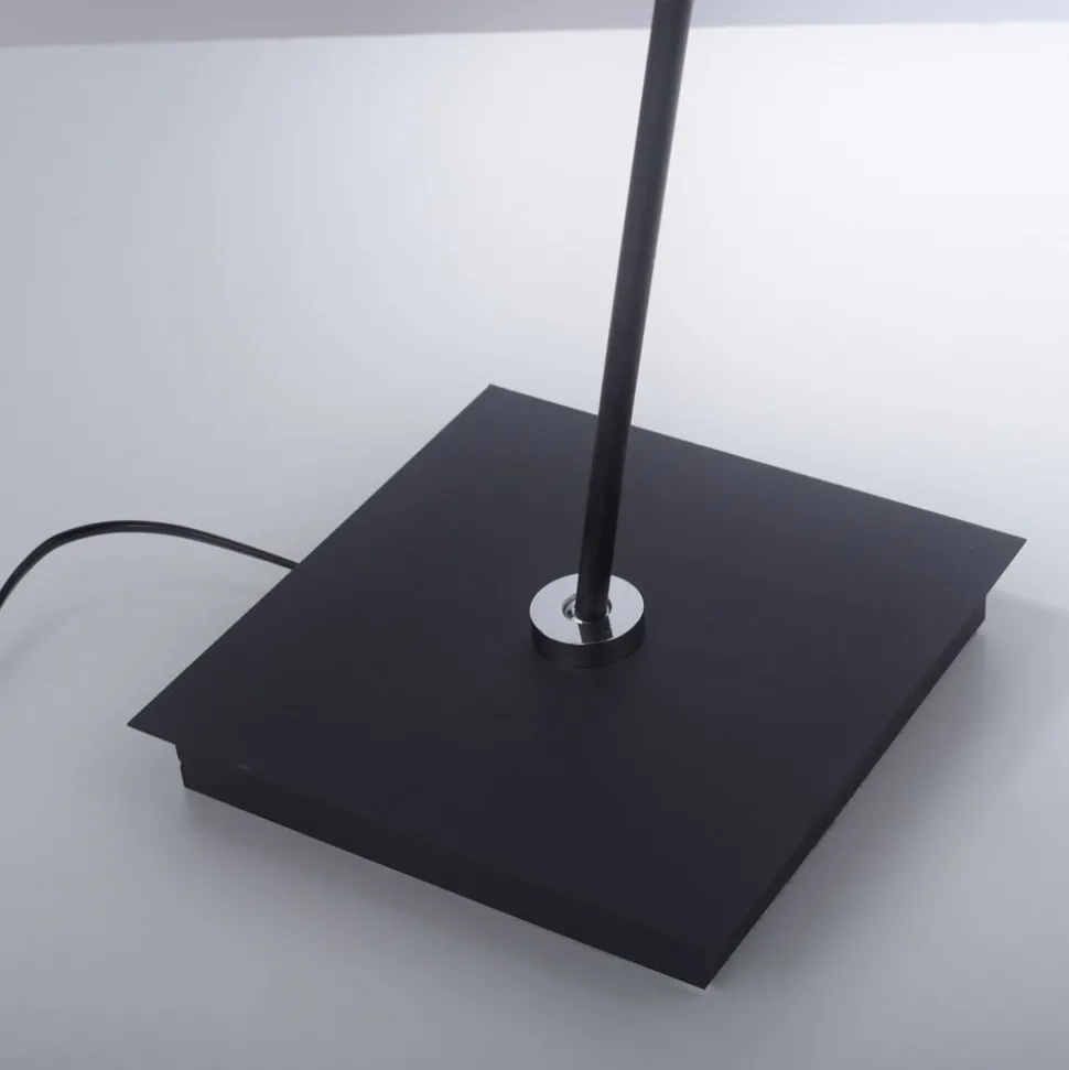 Pure Mira LED vloerlamp, afstandsbediening, zwart