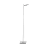 Pure Mira LED vloerlamp, afstandsbediening, alu