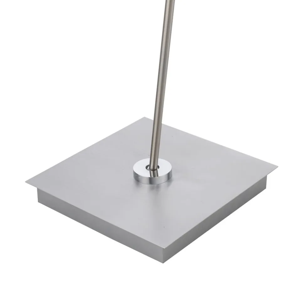 Pure Mira LED vloerlamp, afstandsbediening, alu