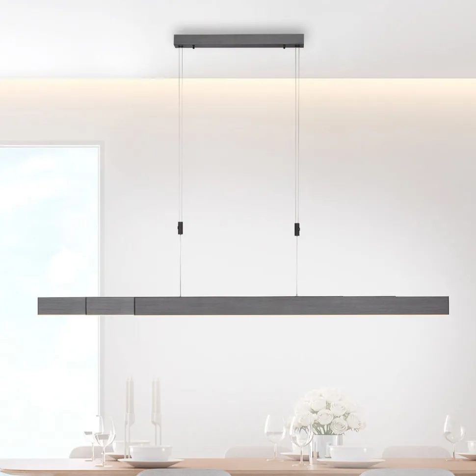 Pure Moto LED hanglamp met dimmer, grijs