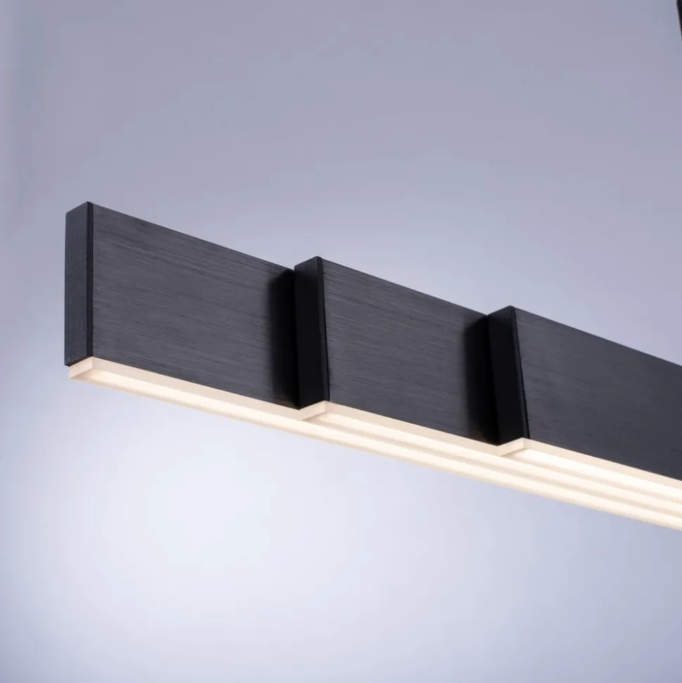Pure Moto LED hanglamp met dimmer, grijs