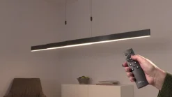 Pure Moto LED hanglamp met dimmer, grijs