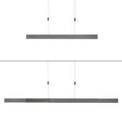 Pure Moto LED hanglamp met dimmer, grijs