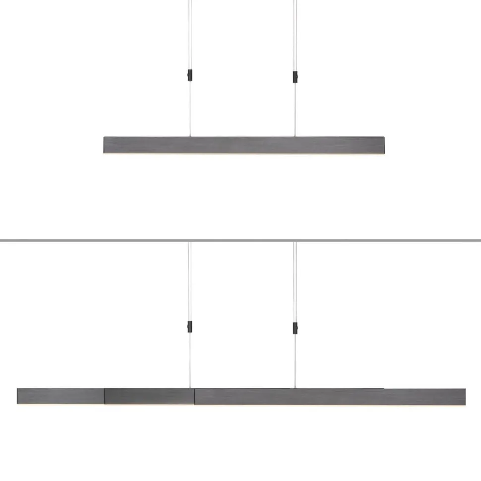 Pure Moto LED hanglamp met dimmer, grijs