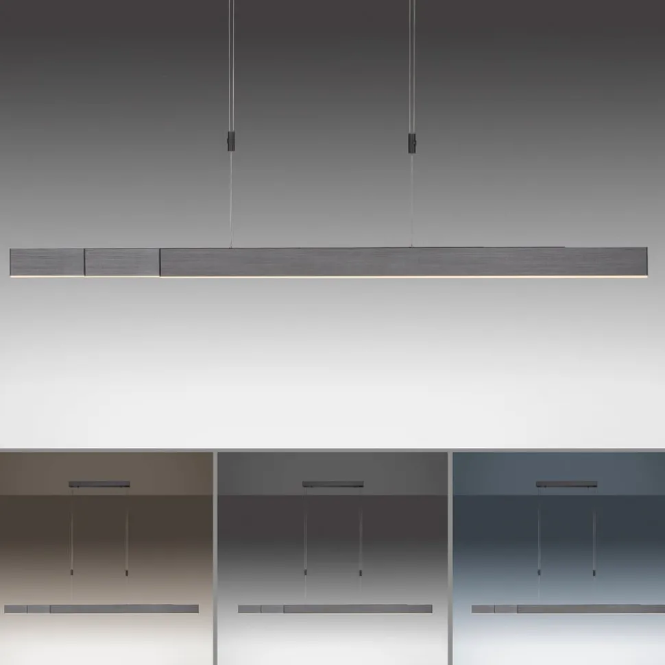 Pure Moto LED hanglamp met dimmer, grijs