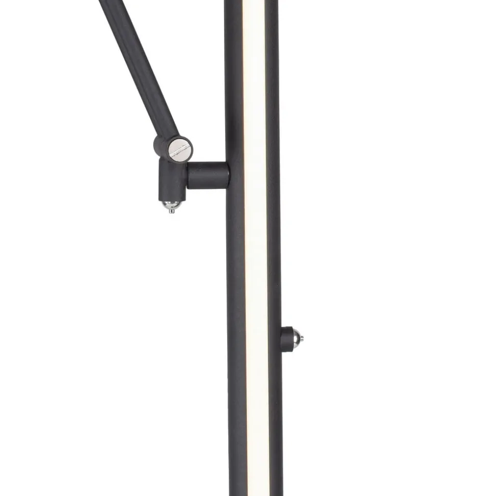 PURE Mutil LED vloerlamp, leeslamp, antraciet