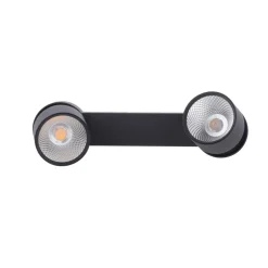 Pure Nola LED plafondlamp 2-lamps zwart