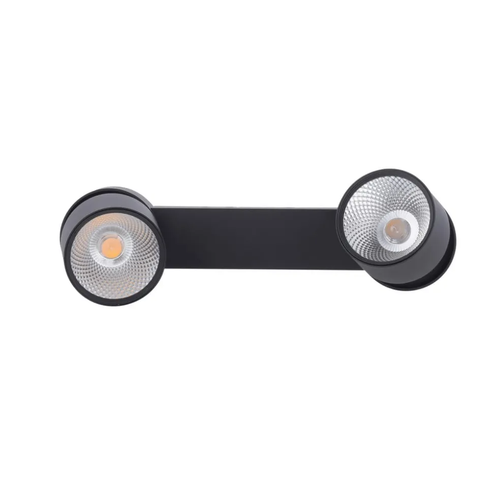 Pure Nola LED plafondlamp 2-lamps zwart