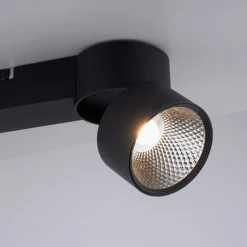 Pure Nola LED plafondlamp 2-lamps zwart