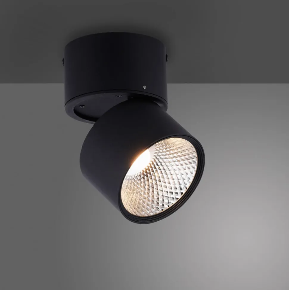 Pure Nola LED plafondlamp 1-lamp zwart