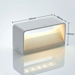 Puristische led wandlamp Lonisa