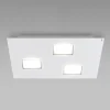 Quarter - LED plafondlamp in wit met 3 LED's