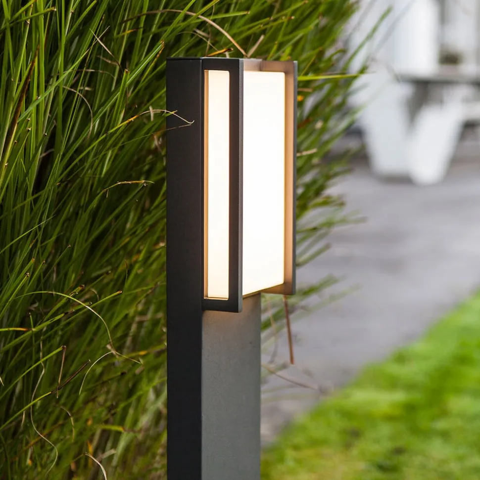 Qubo - LED tuinpadverlichting in rechte vorm