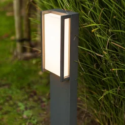 Qubo - LED tuinpadverlichting in rechte vorm