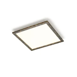 Quitani Aurinor LED paneel, goudkleurig gepatineerd, 68 cm