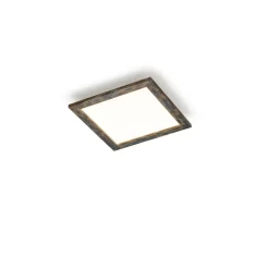 Quitani Aurinor LED paneel, goudkleurig gepatineerd, 45 cm