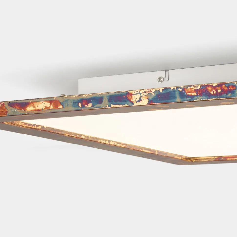 Quitani Aurinor LED paneel, goudkleurig, 68 cm