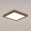 Quitani Aurinor LED paneel, walnoot, 45 cm