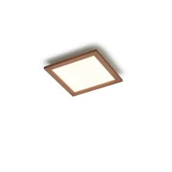 Quitani Aurinor LED paneel, walnoot, 45 cm