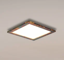 Quitani Aurinor LED paneel, goudkleurig, 45 cm