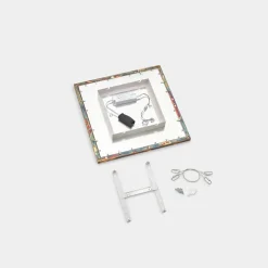 Quitani Aurinor LED paneel, goudkleurig, 45 cm