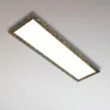 Quitani Aurinor LED paneel, goud gepatineerd, 125 cm