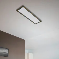 Quitani Aurinor LED paneel, goud gepatineerd, 125 cm