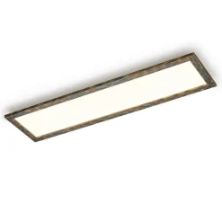 Quitani Aurinor LED paneel, goud gepatineerd, 125 cm