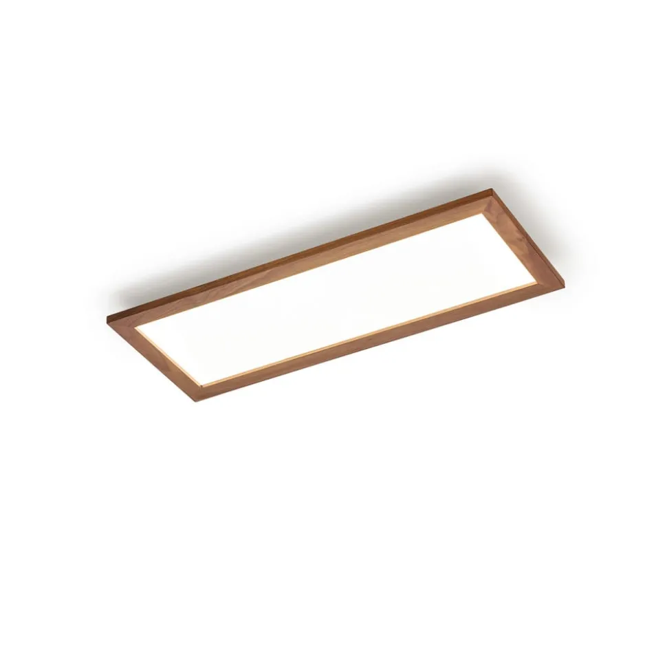 Quitani Aurinor LED paneel, walnoot, 86 cm