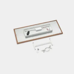 Quitani Aurinor LED paneel, walnoot, 86 cm