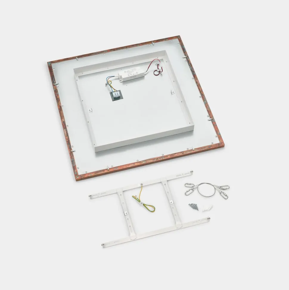 Quitani Aurinor LED paneel, koper, 68 cm