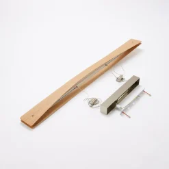 Quitani hanglamp Lian, eikenhout