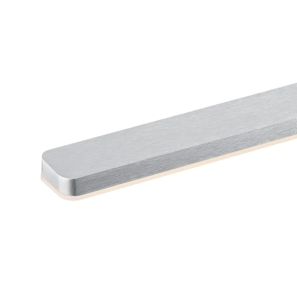 Quitani LED hanglamp Margita, lengte 118 cm, zilver